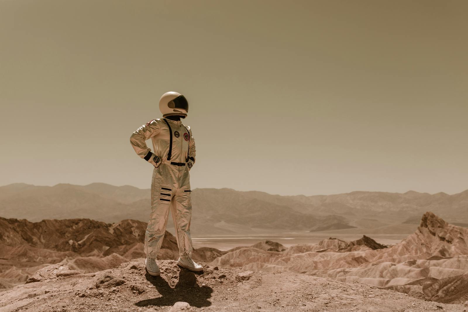 Martian surface background